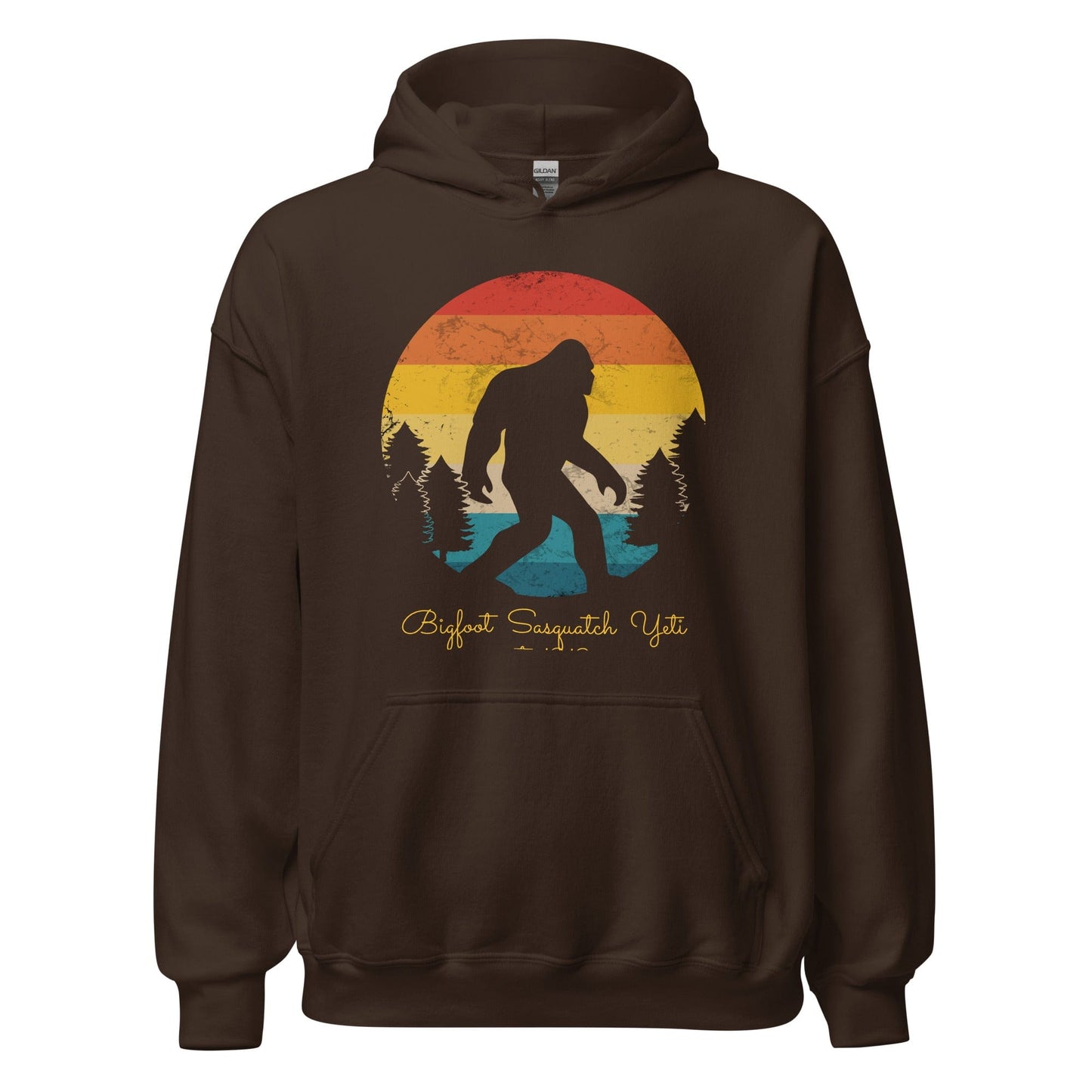 Bigfoot Hoodie Dark Chocolate / S