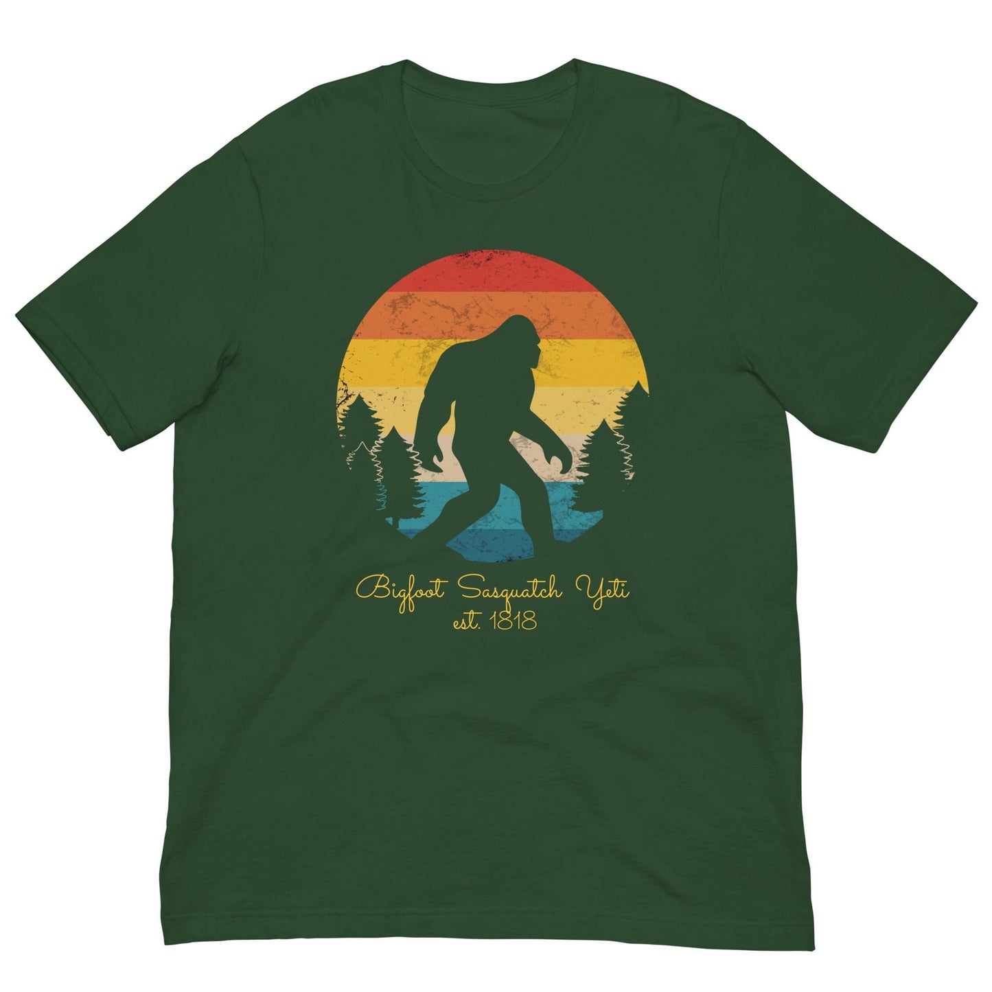 Bigfoot Sasquatch Yeti T-shirt Forest / S