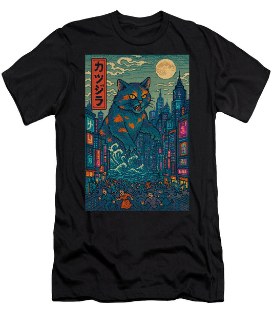 Catzilla a Purr-fectly Hilarious Monster - T-Shirt