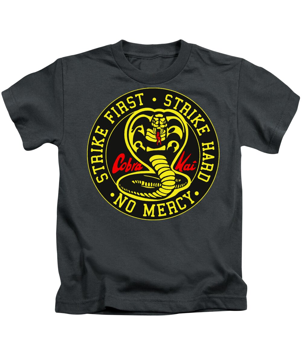 Cobra Kai Strike First - Kids T-Shirt