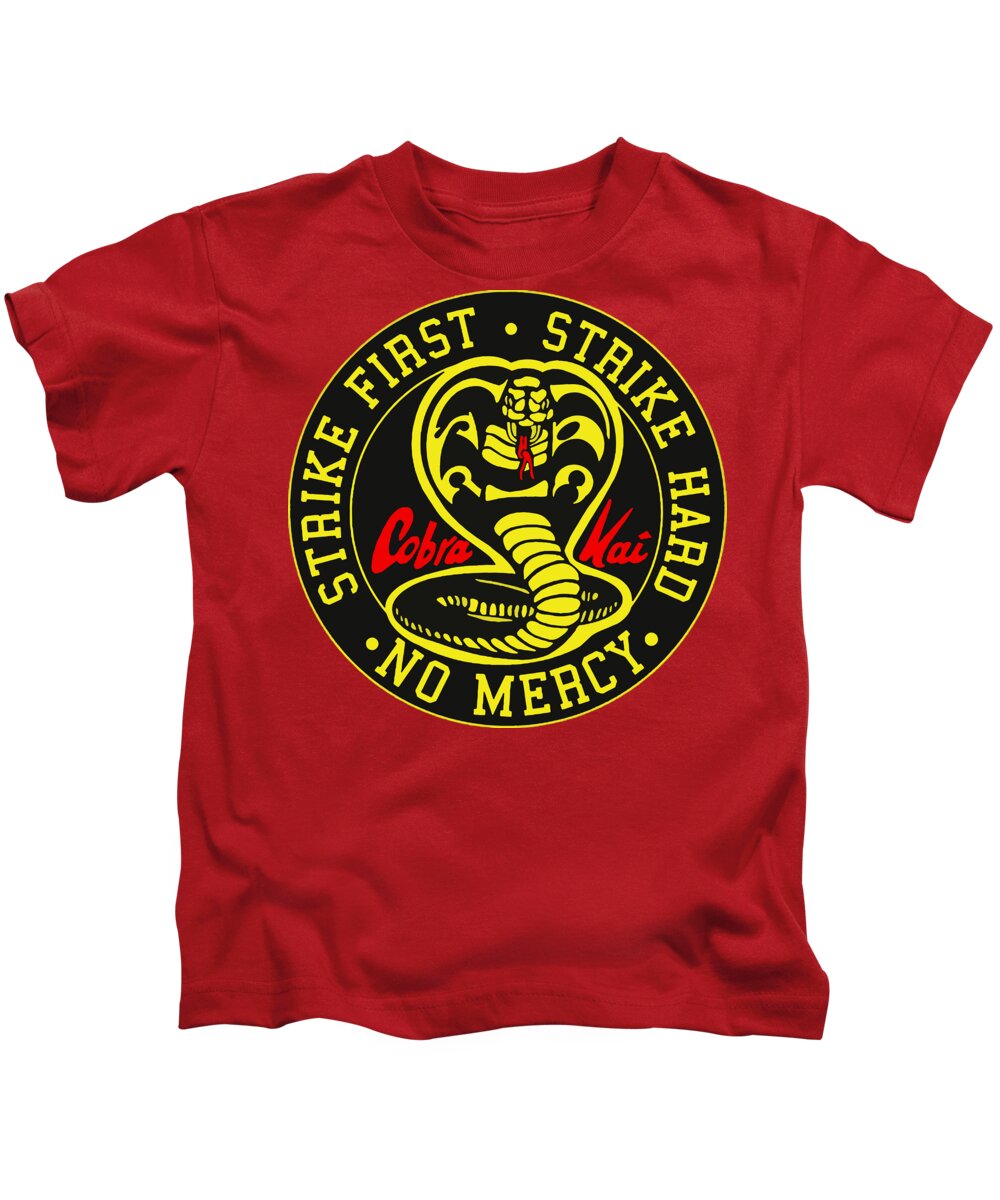 Cobra Kai Strike First - Kids T-Shirt