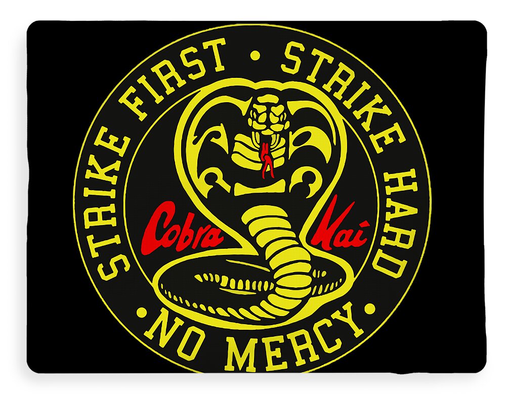 Cobra Kai Strike First - Blanket
