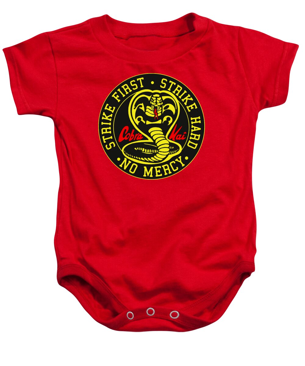 Cobra Kai Strike First - Baby Onesie