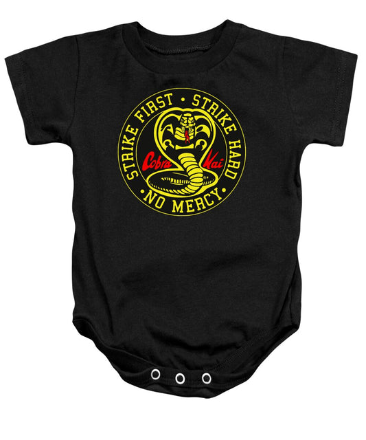 Cobra Kai Strike First - Baby Onesie