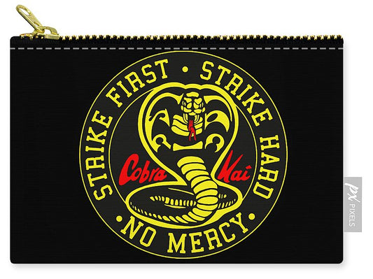Cobra Kai Strike First - Zip Pouch