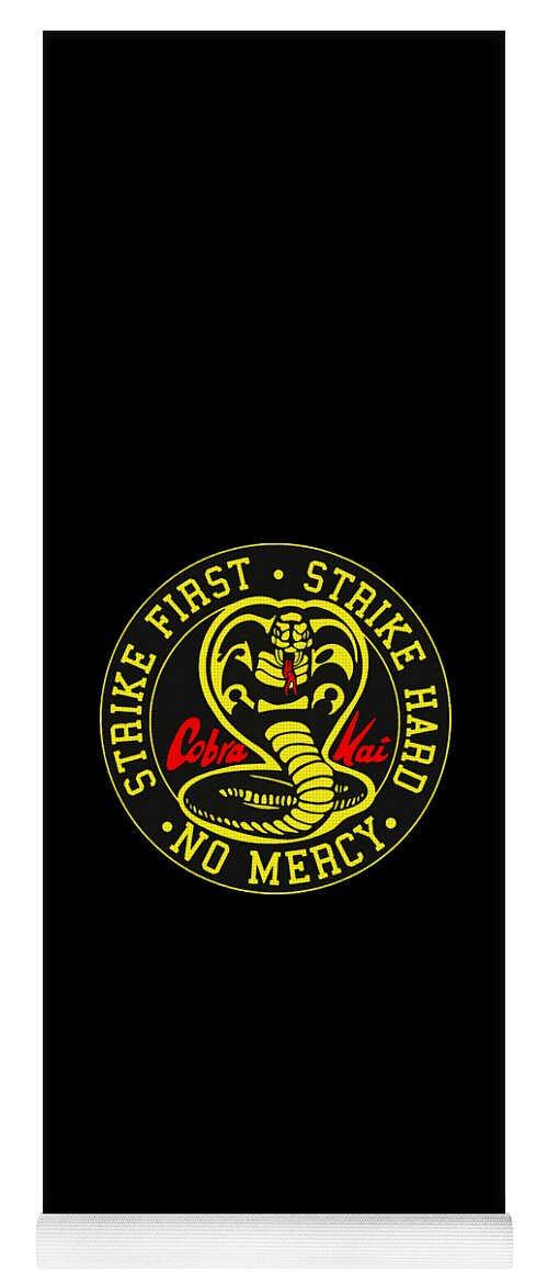 Cobra Kai Strike First - Yoga Mat