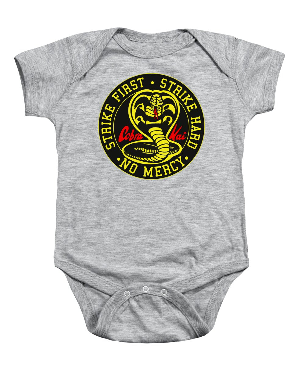 Cobra Kai Strike First - Baby Onesie