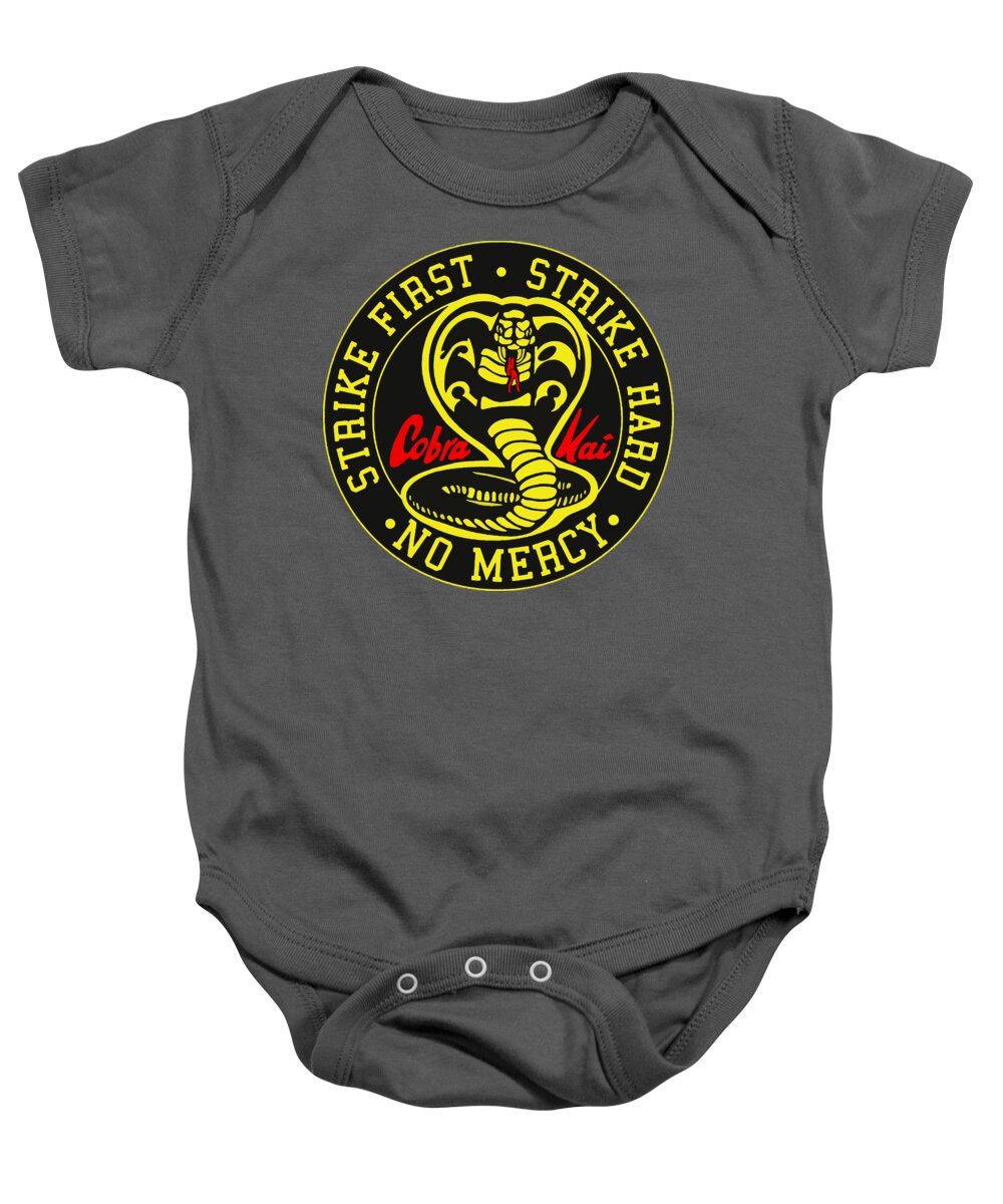 Cobra Kai Strike First - Baby Onesie