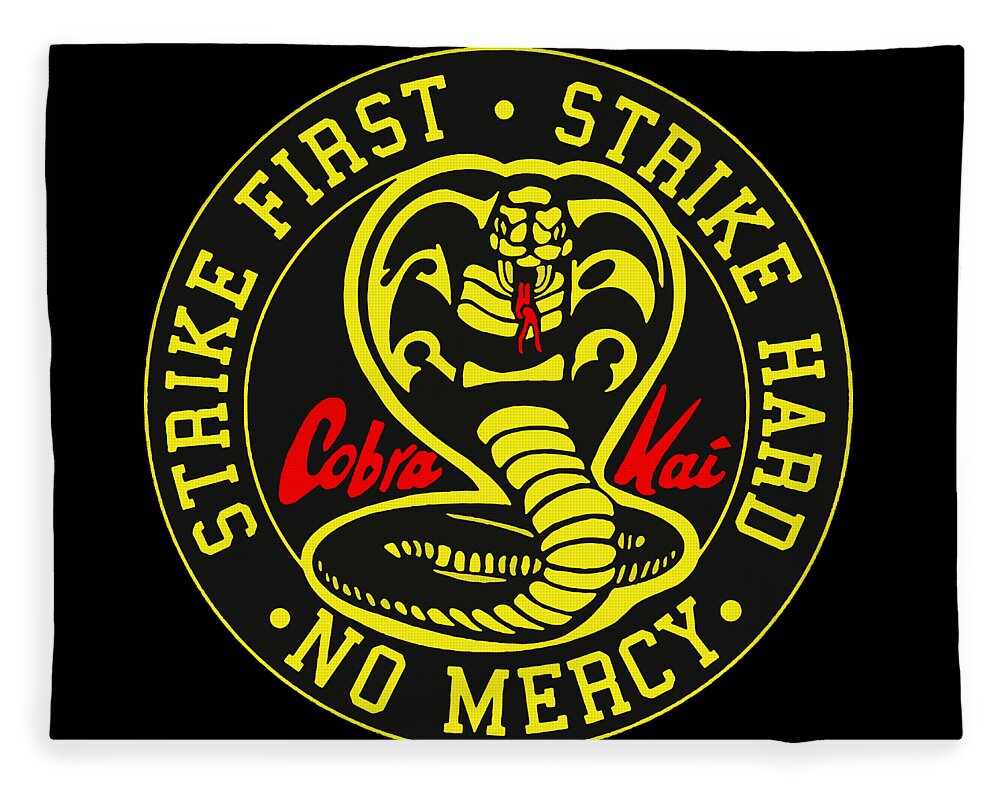 Cobra Kai Strike First - Blanket