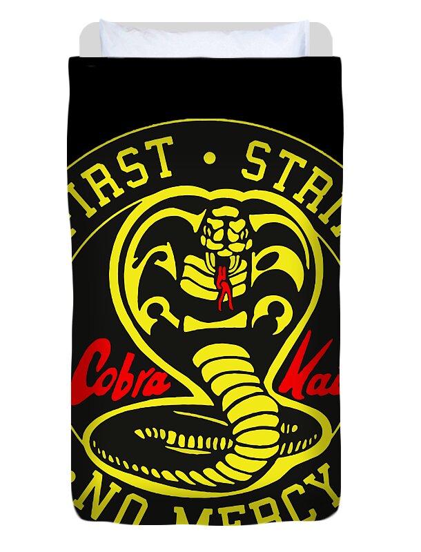 Cobra Kai Strike First - Duvet Cover