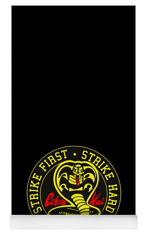 Cobra Kai Strike First - Yoga Mat