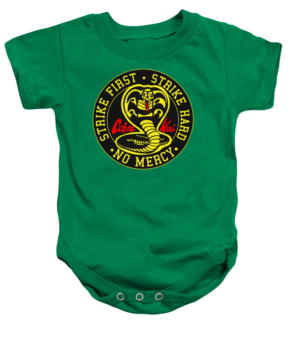 Cobra Kai Strike First - Baby Onesie