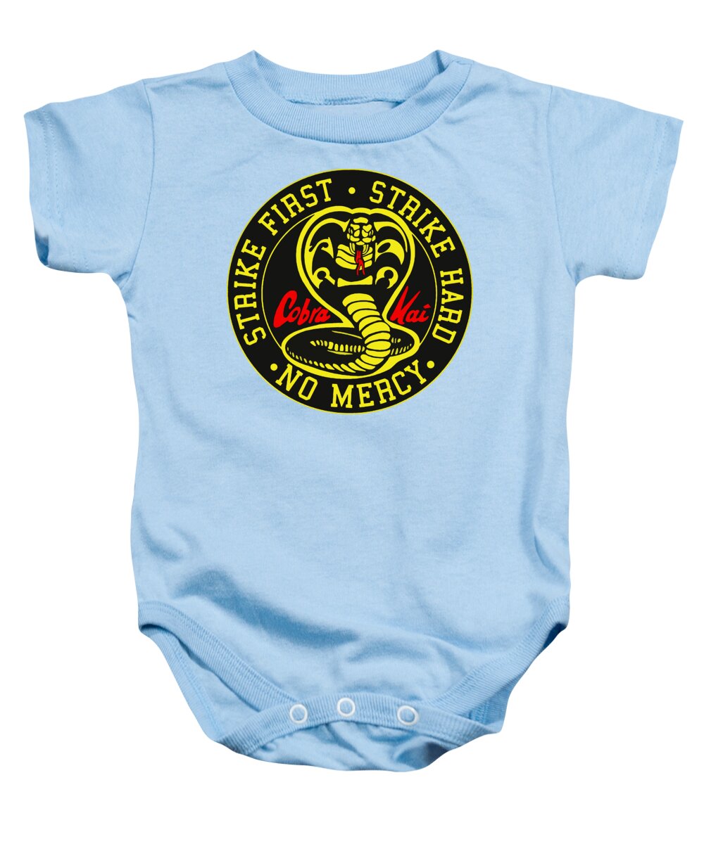 Cobra Kai Strike First - Baby Onesie