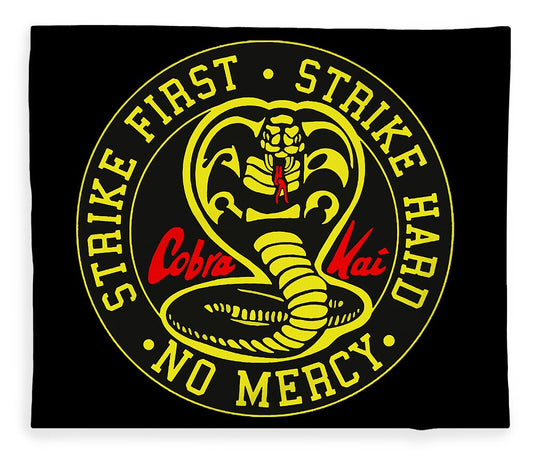 Cobra Kai Strike First - Blanket