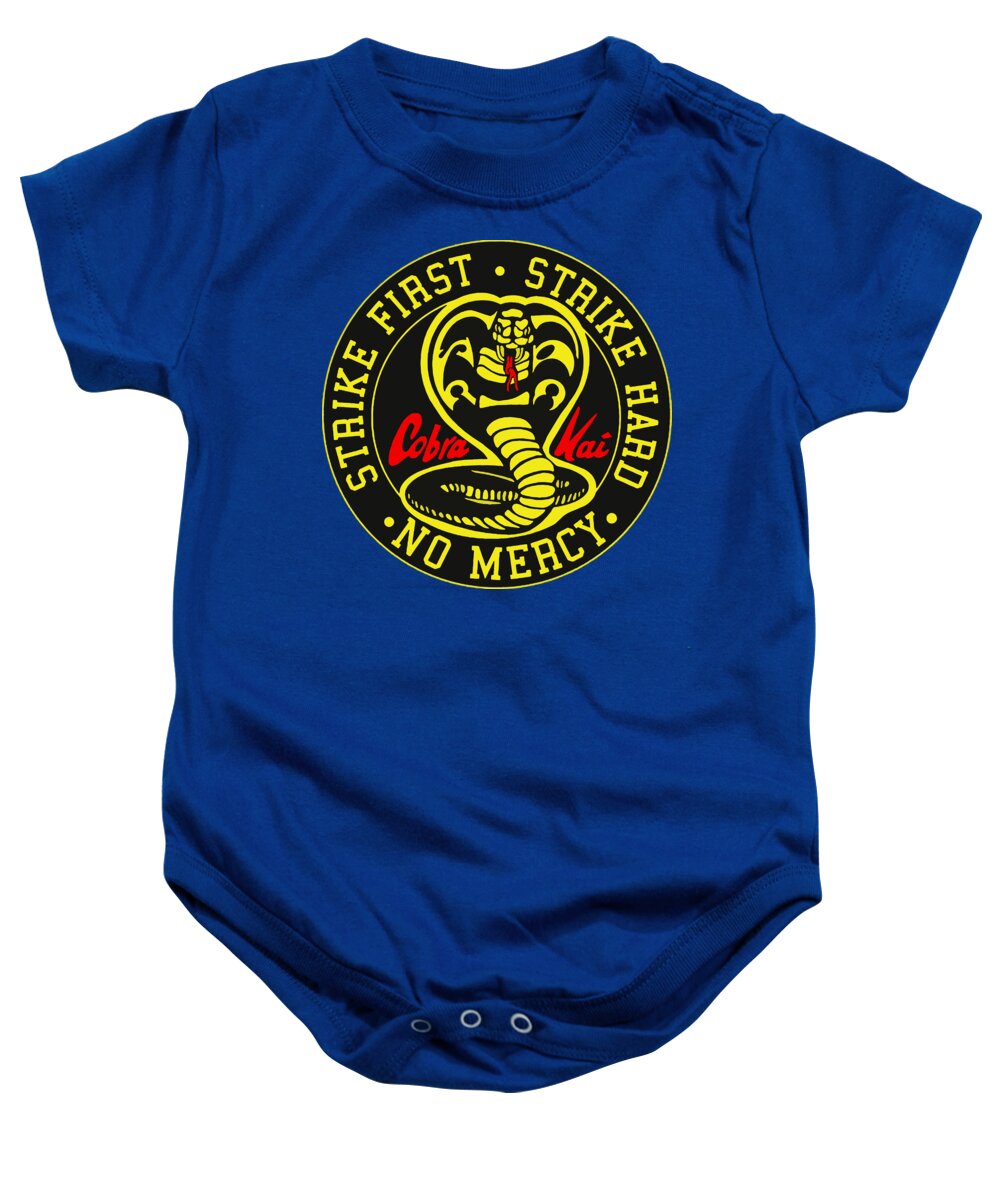 Cobra Kai Strike First - Baby Onesie