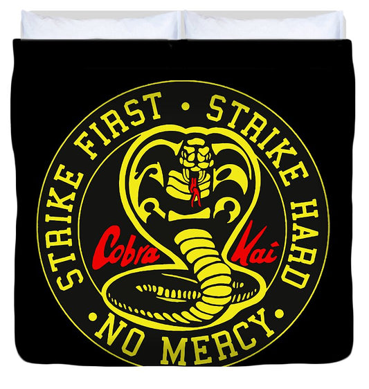 Cobra Kai Strike First - Duvet Cover
