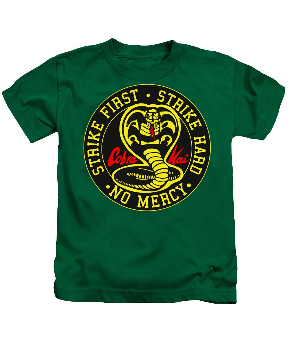 Cobra Kai Strike First - Kids T-Shirt
