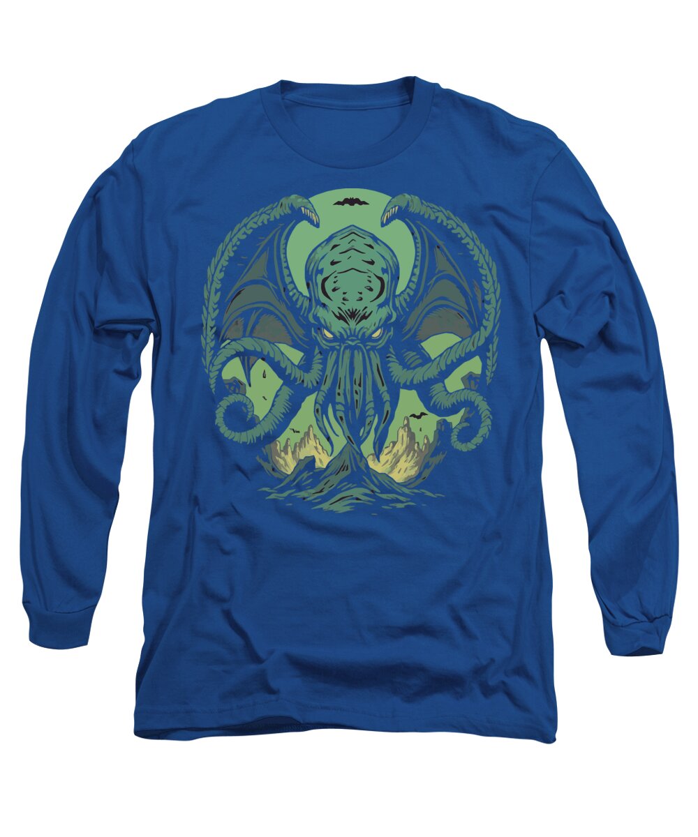 Cthulhu Demon - Long Sleeve T-Shirt