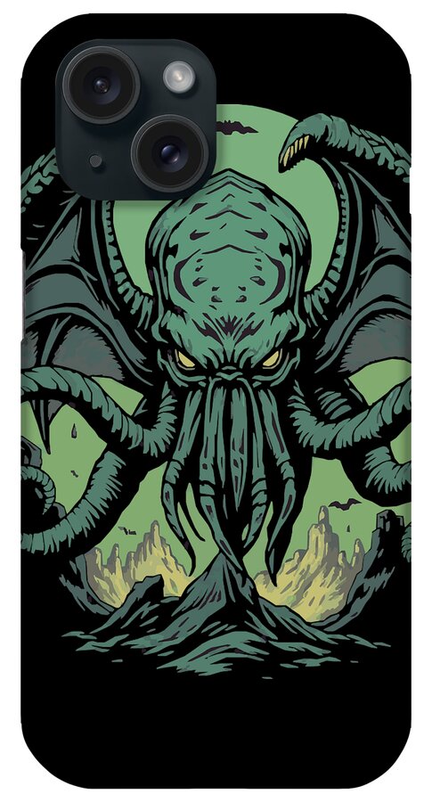 Cthulhu Demon iPhone Case