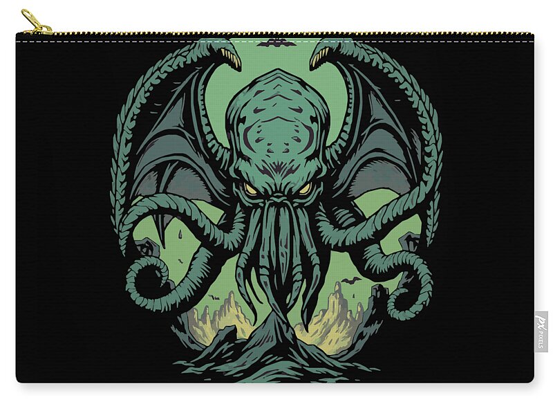 Cthulhu Demon Zip Pouch