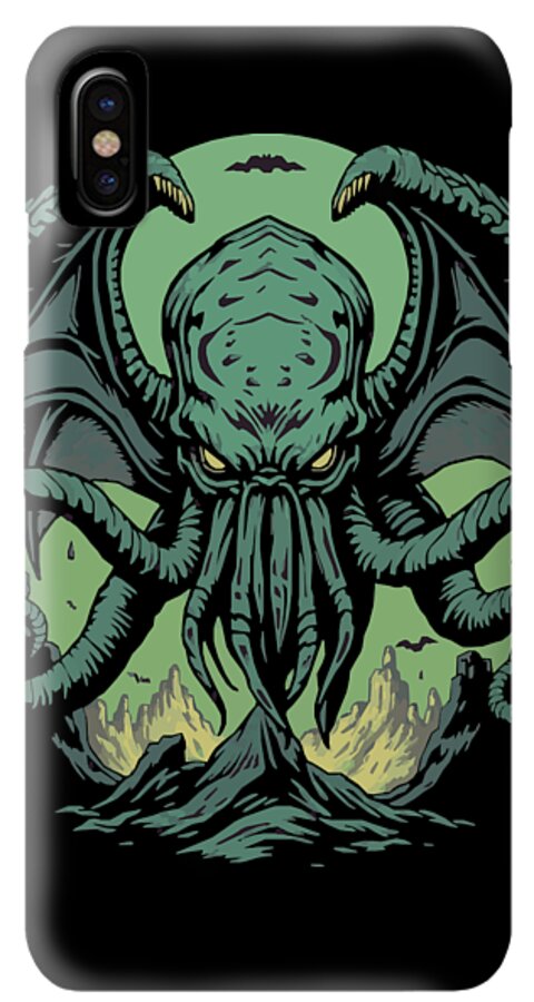 Cthulhu Demon iPhone Case