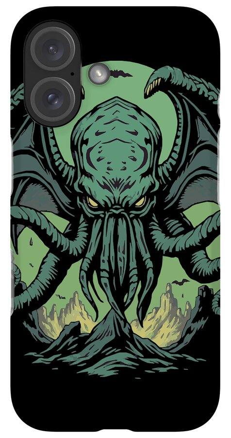 Cthulhu Demon iPhone Case