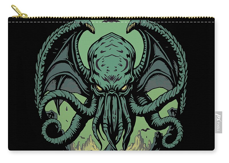 Cthulhu Demon Zip Pouch