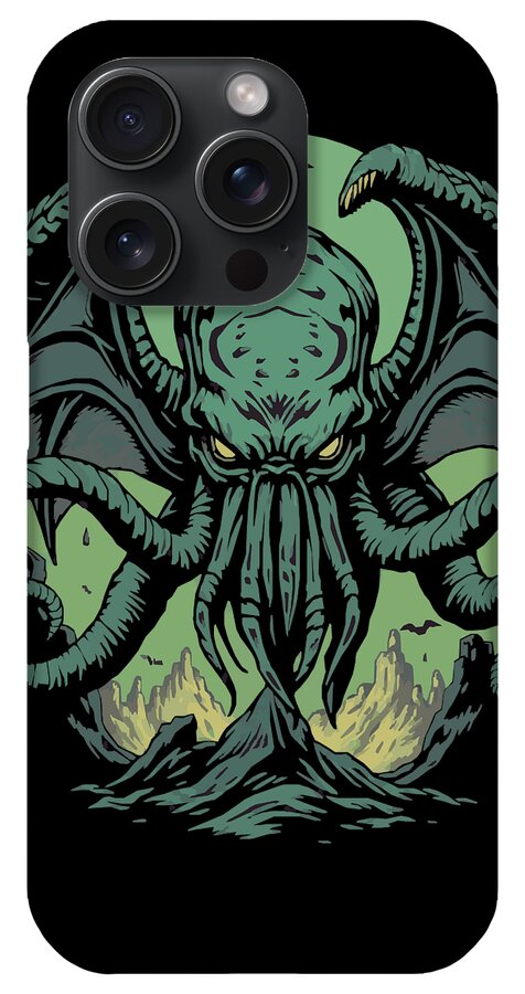 Cthulhu Demon iPhone Case