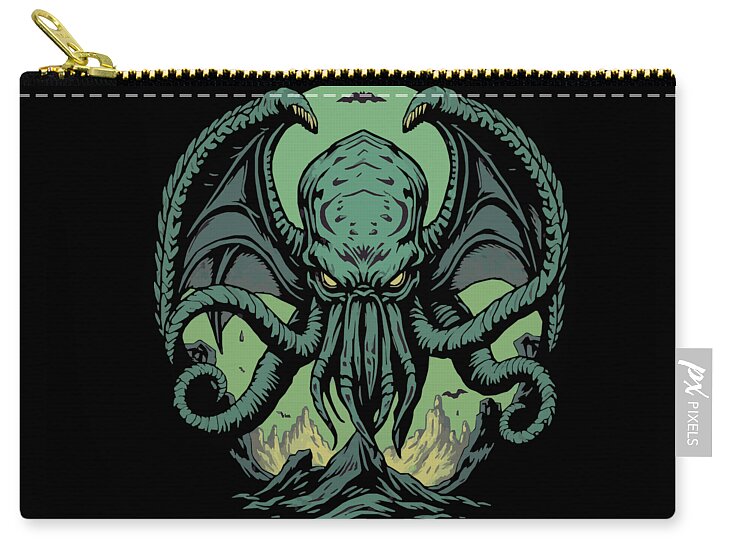 Cthulhu Demon Zip Pouch