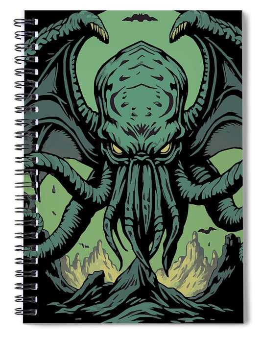Cthulhu Demon Spiral Notebook