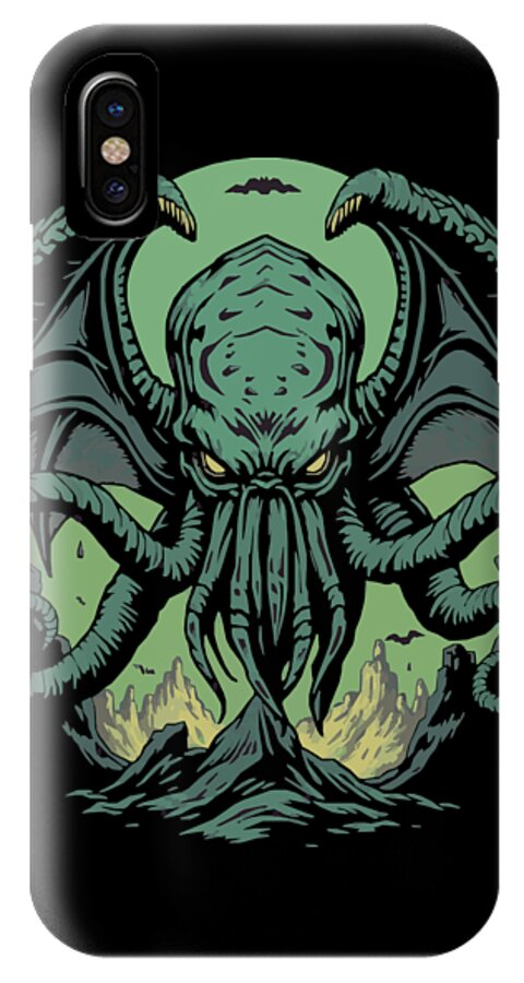 Cthulhu Demon iPhone Case