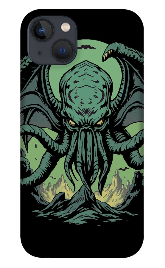 Cthulhu Demon iPhone Case