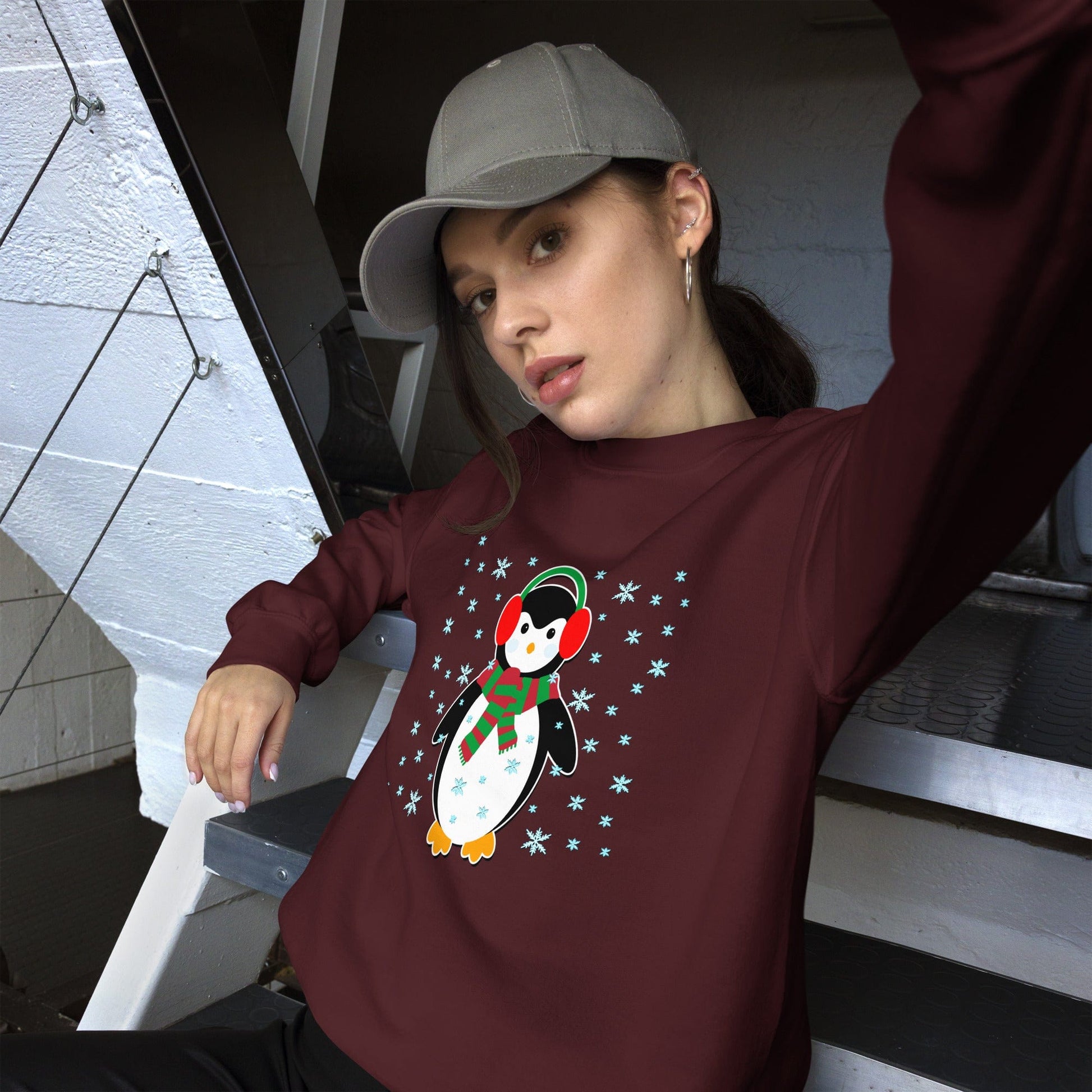 Cute Penguin Sweatshirt
