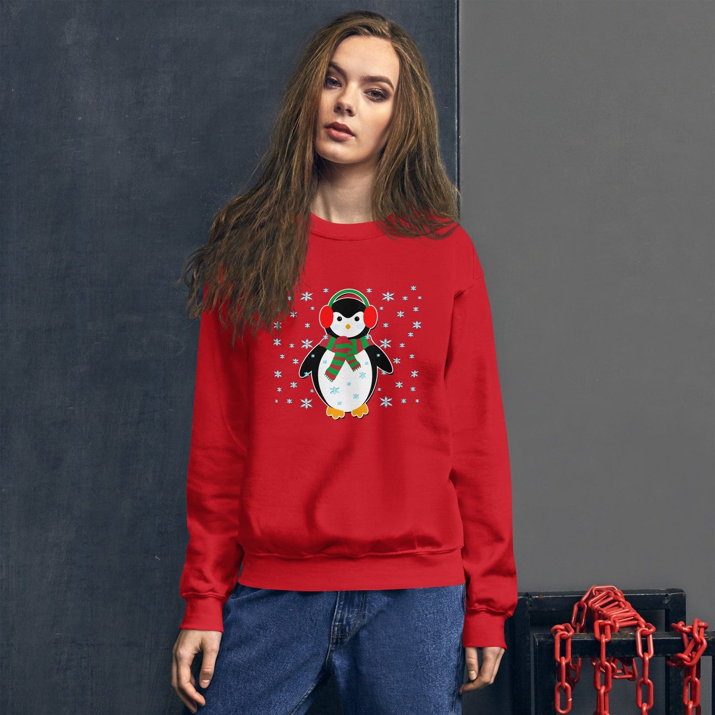 Cute Penguin Sweatshirt