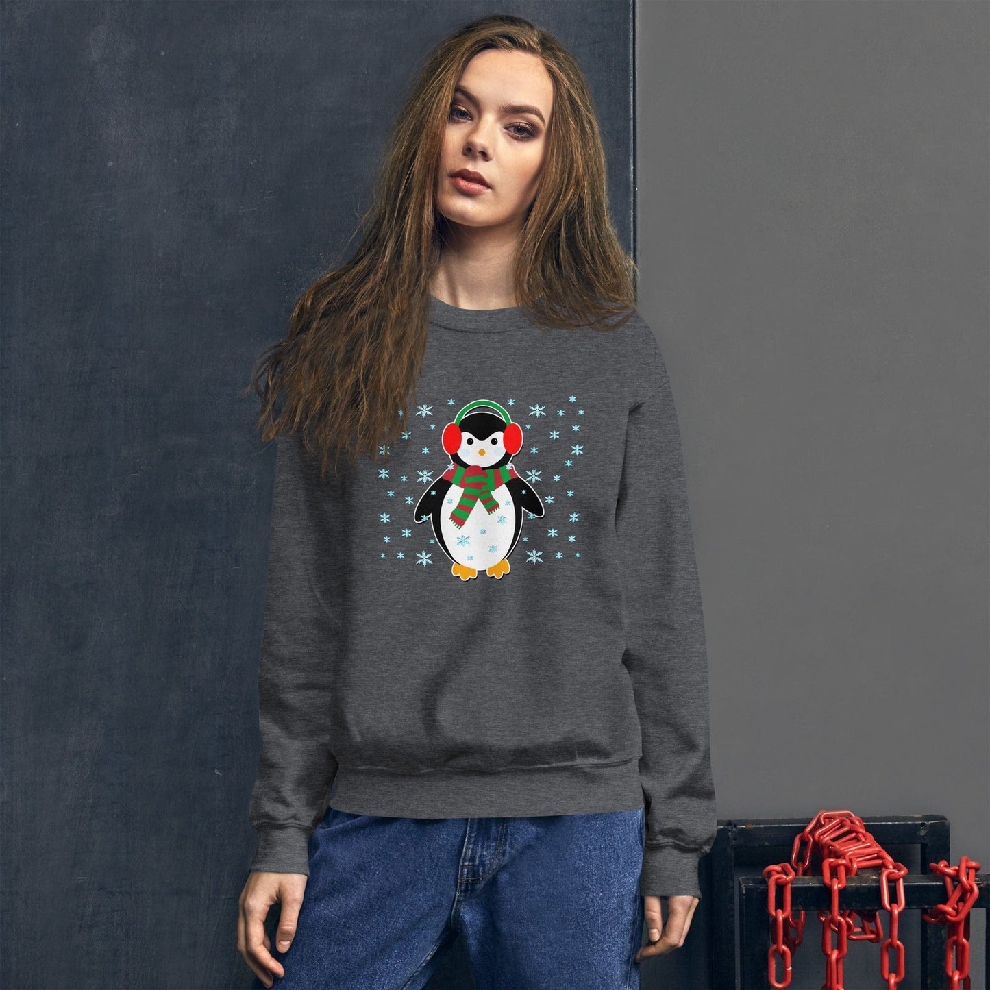 Cute Penguin Sweatshirt