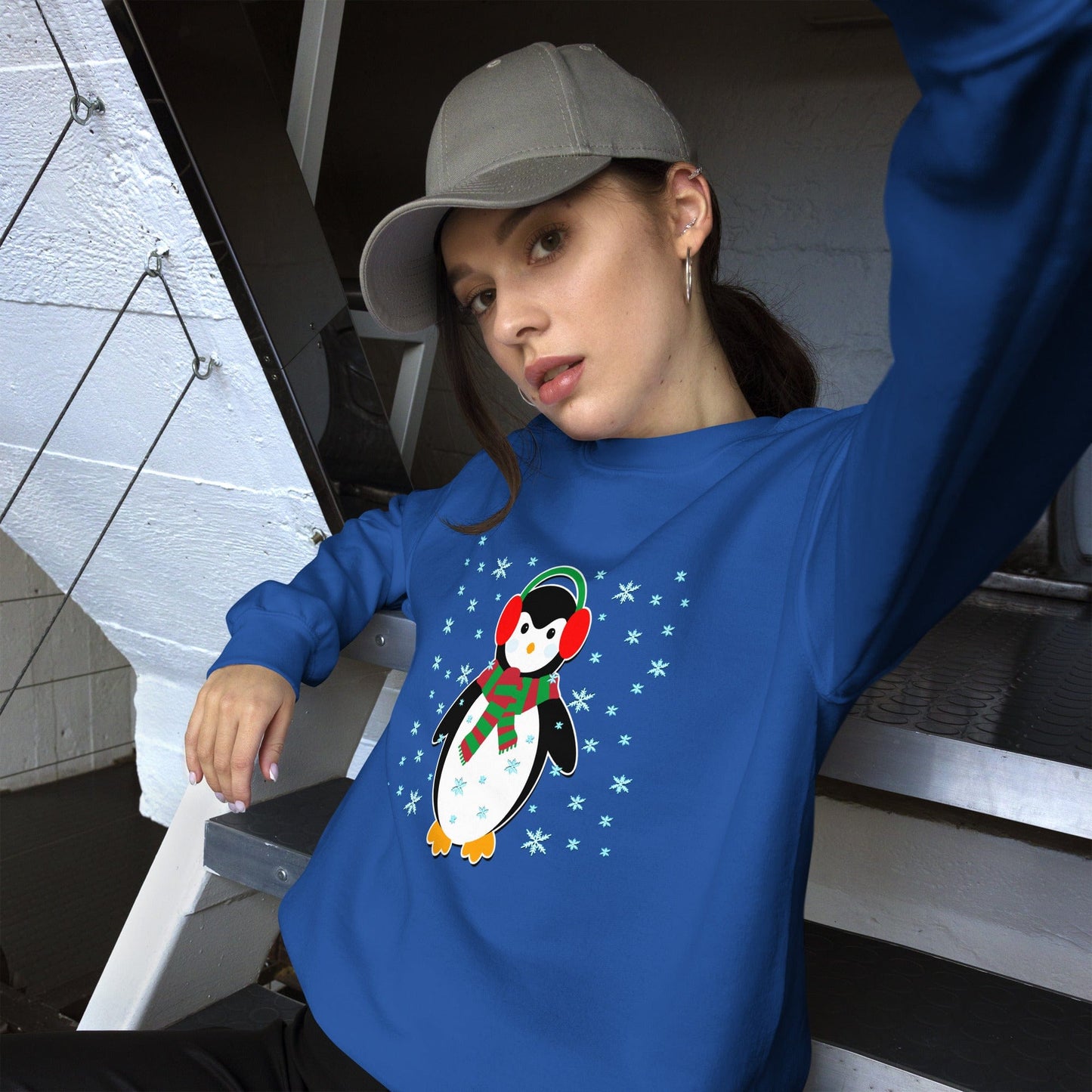 Cute Penguin Sweatshirt