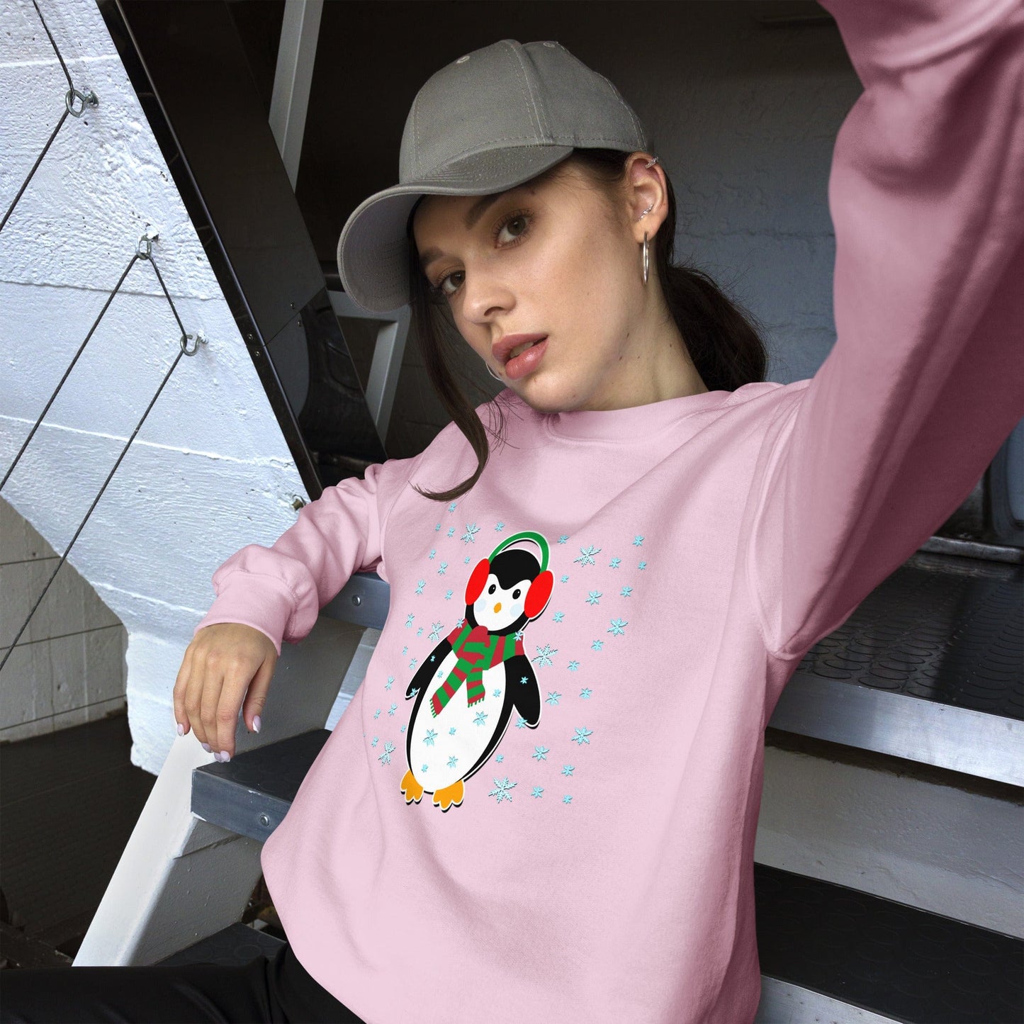 Cute Penguin Sweatshirt