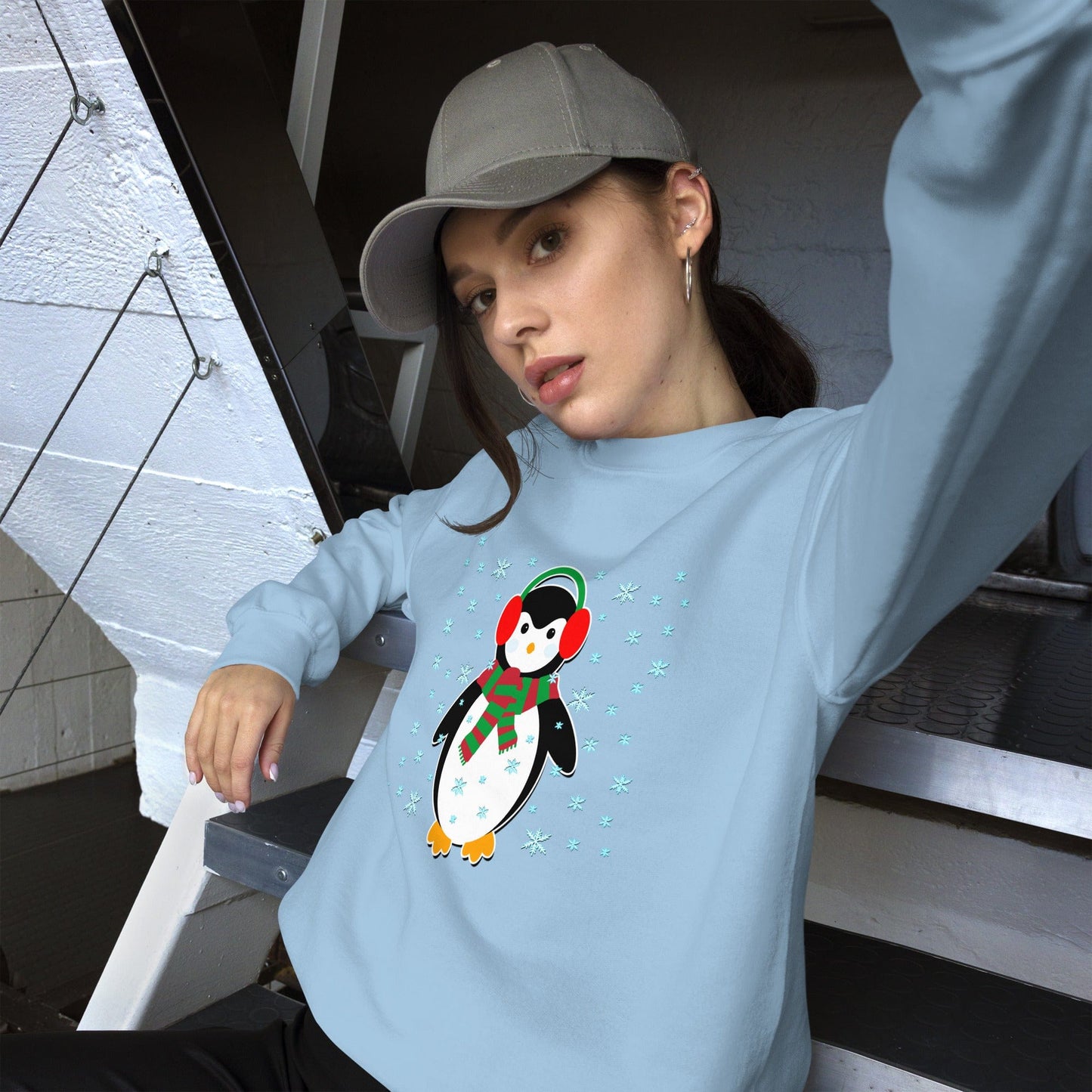 Cute Penguin Sweatshirt