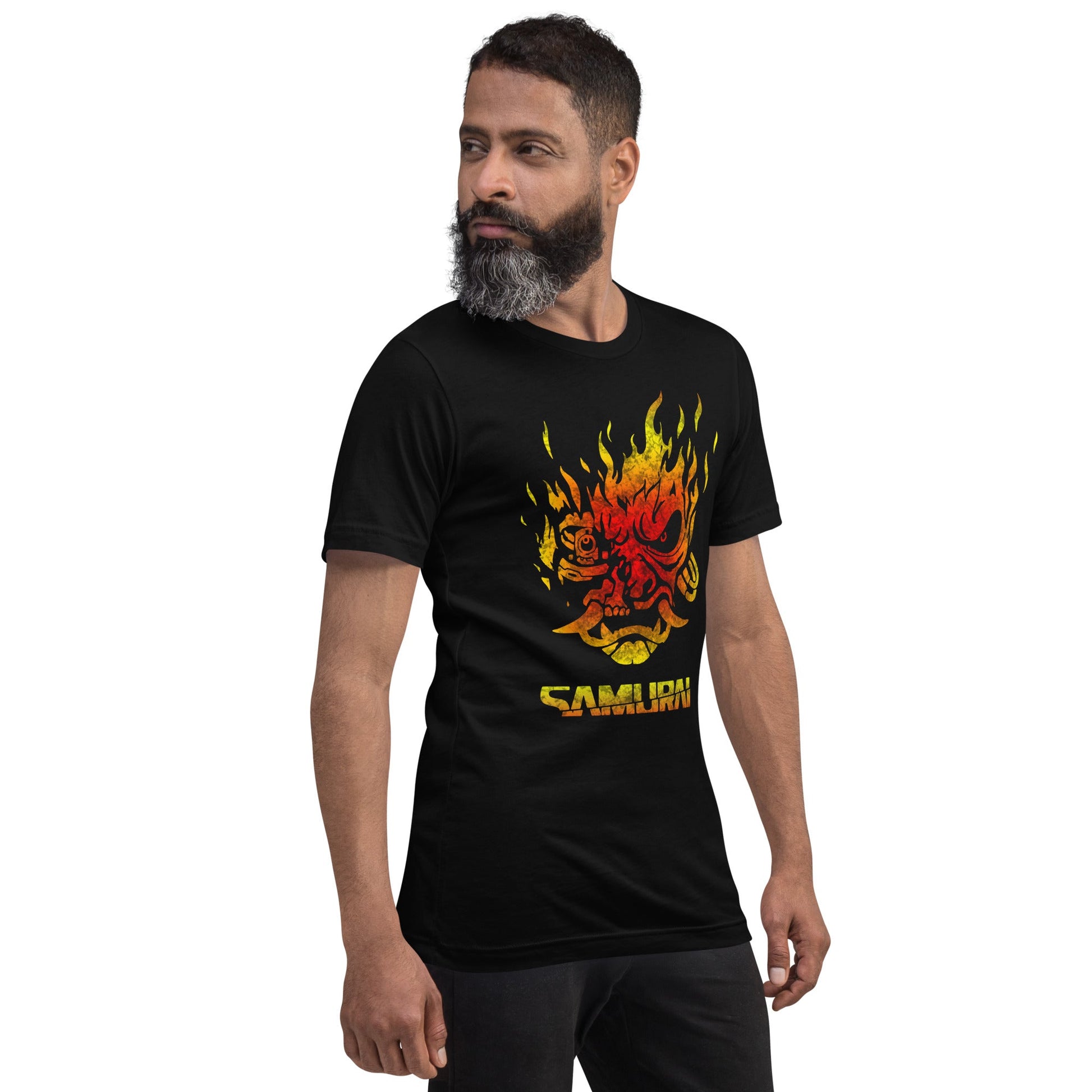 Cyberpunk Fire Demon T-shirt