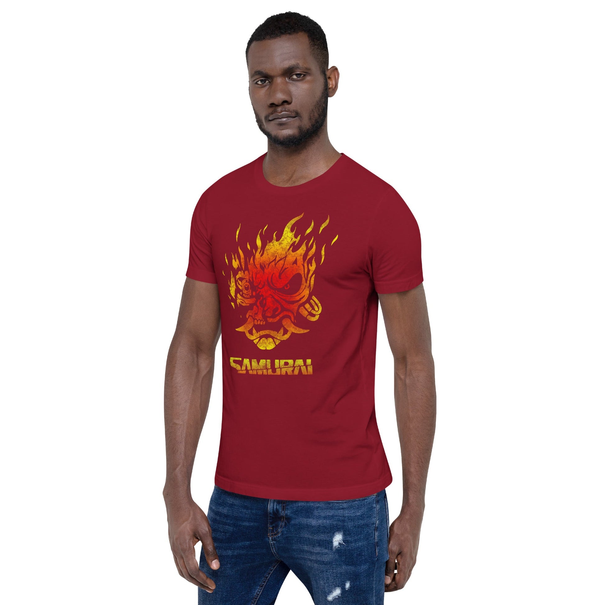 Cyberpunk Fire Demon T-shirt