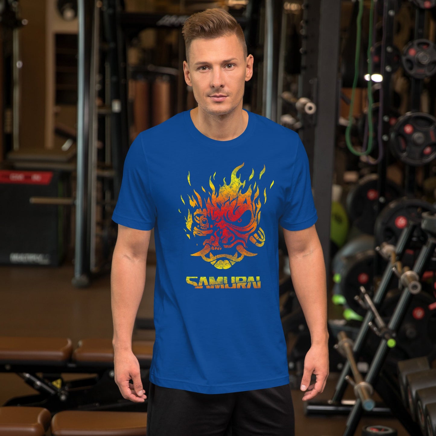 Cyberpunk Fire Demon T-shirt