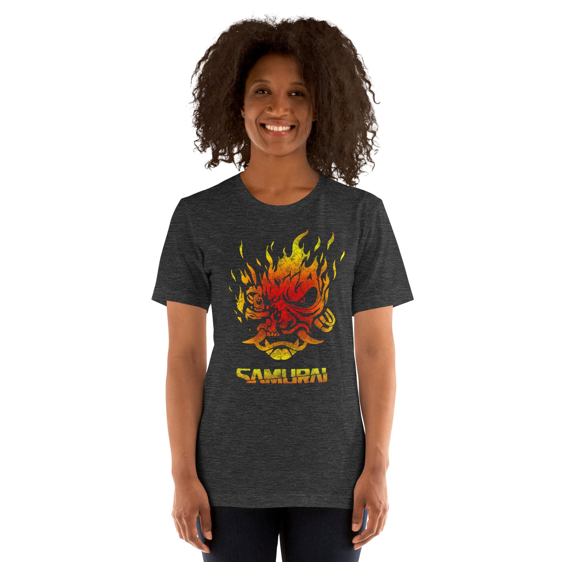 Cyberpunk Fire Demon T-shirt