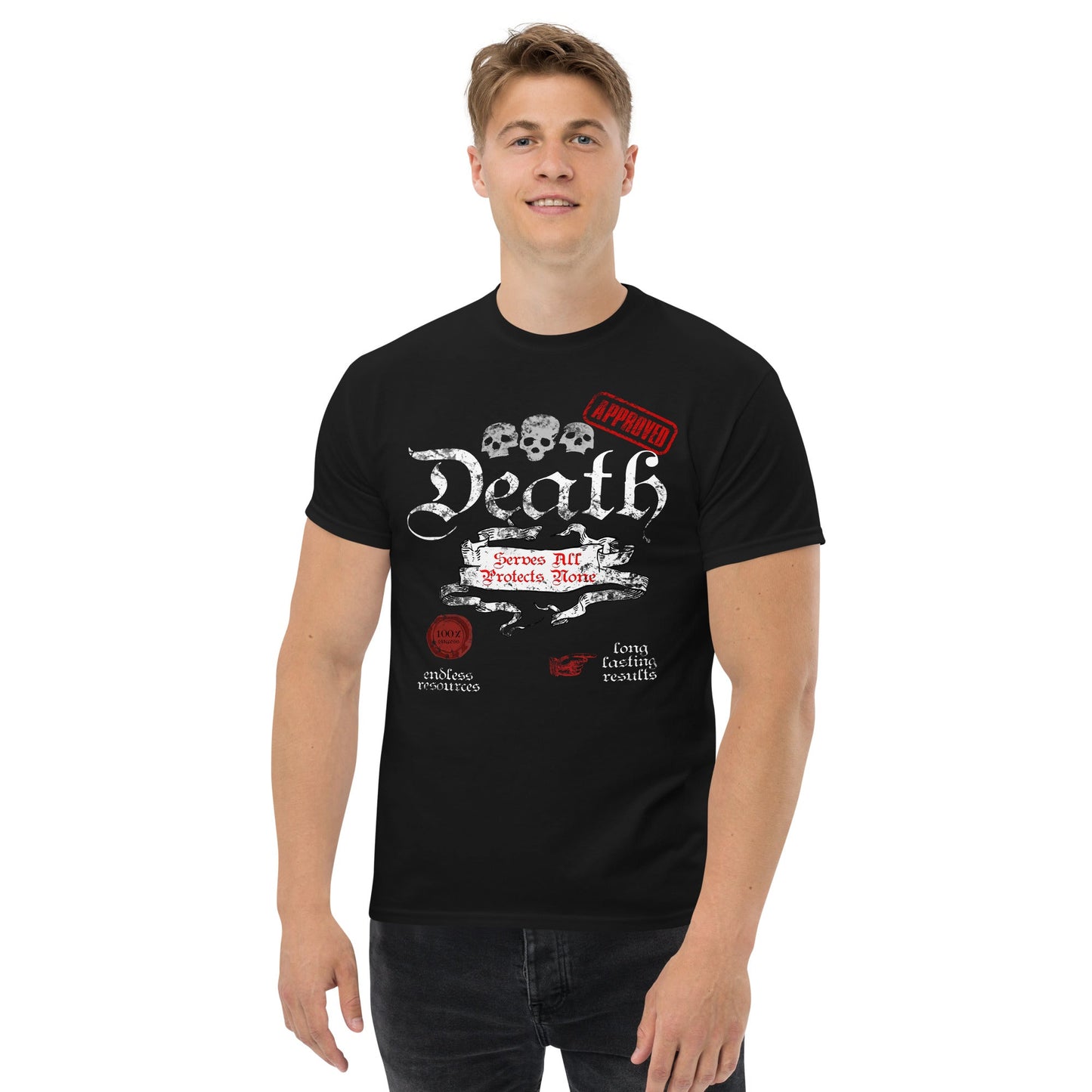 Scar Design T shirt Death T-Shirt