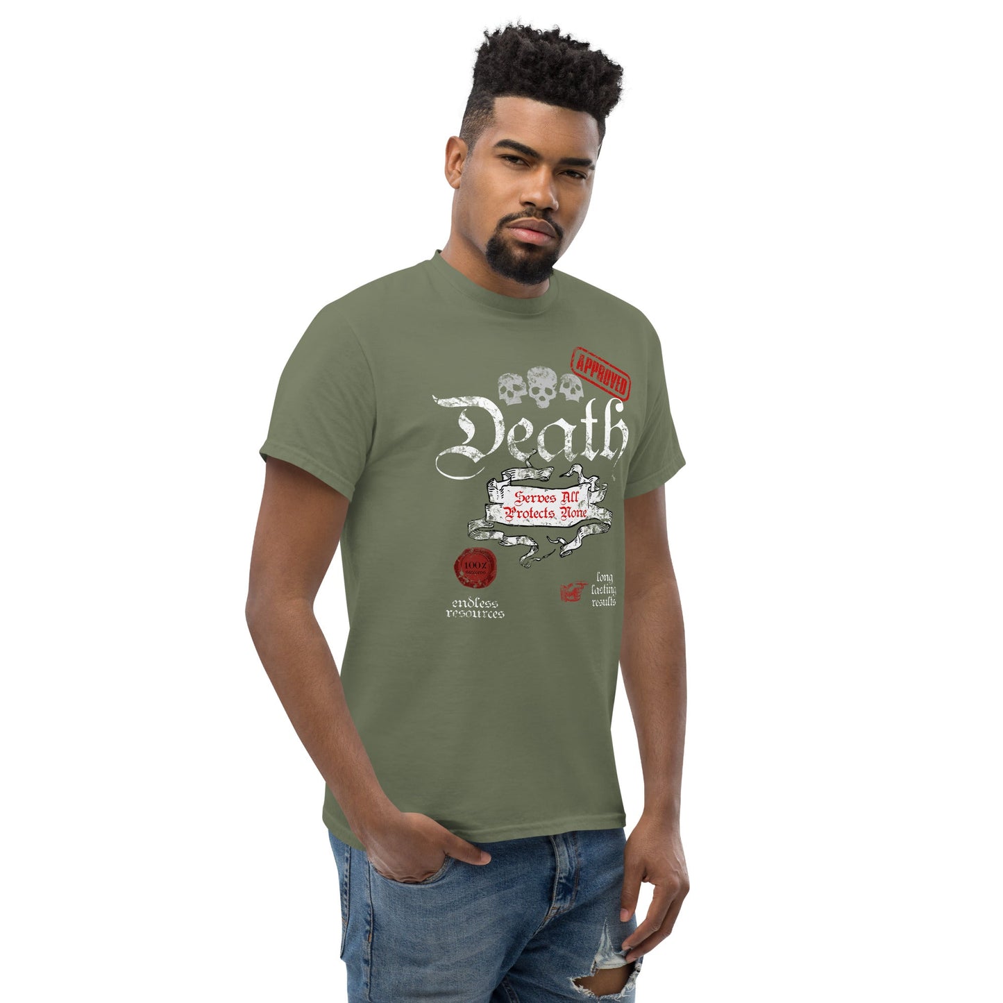 Scar Design T shirt Death T-Shirt