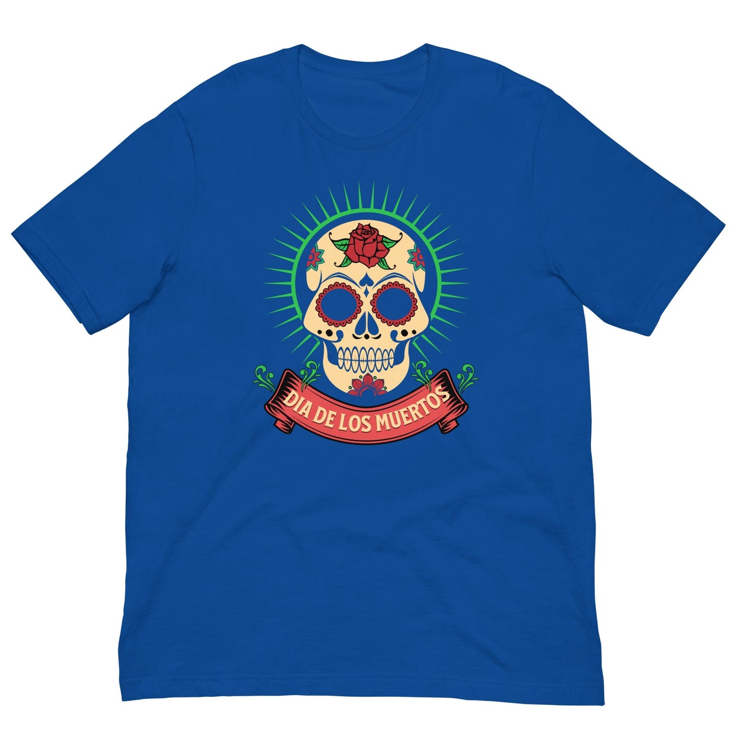 Día de Muertos T-shirt True Royal / S