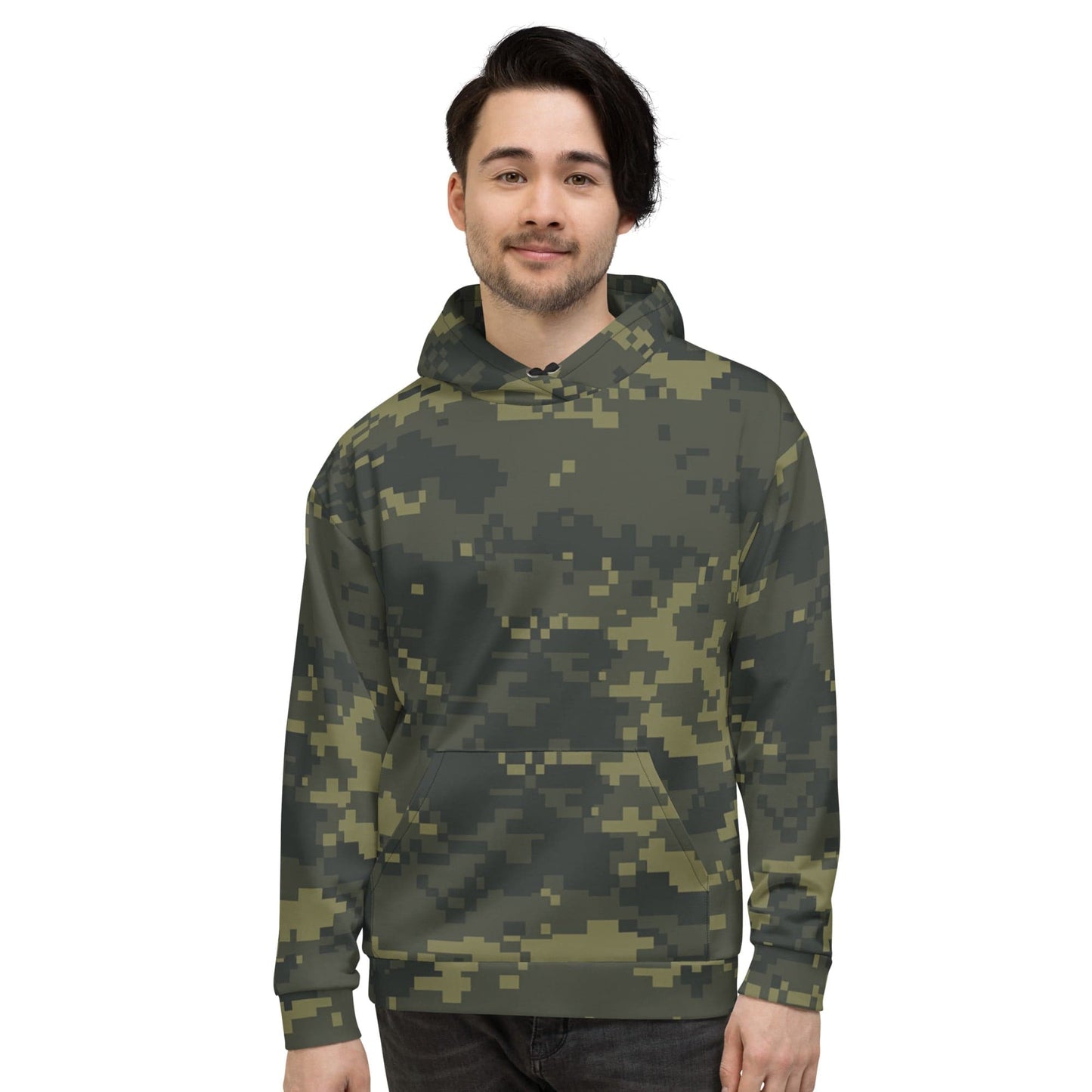 Digital Army Camo Unisex Hoodie XS