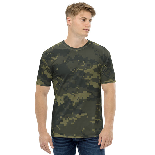 Digital Camo Men's T-shirt Army camouflage Shirt XS
