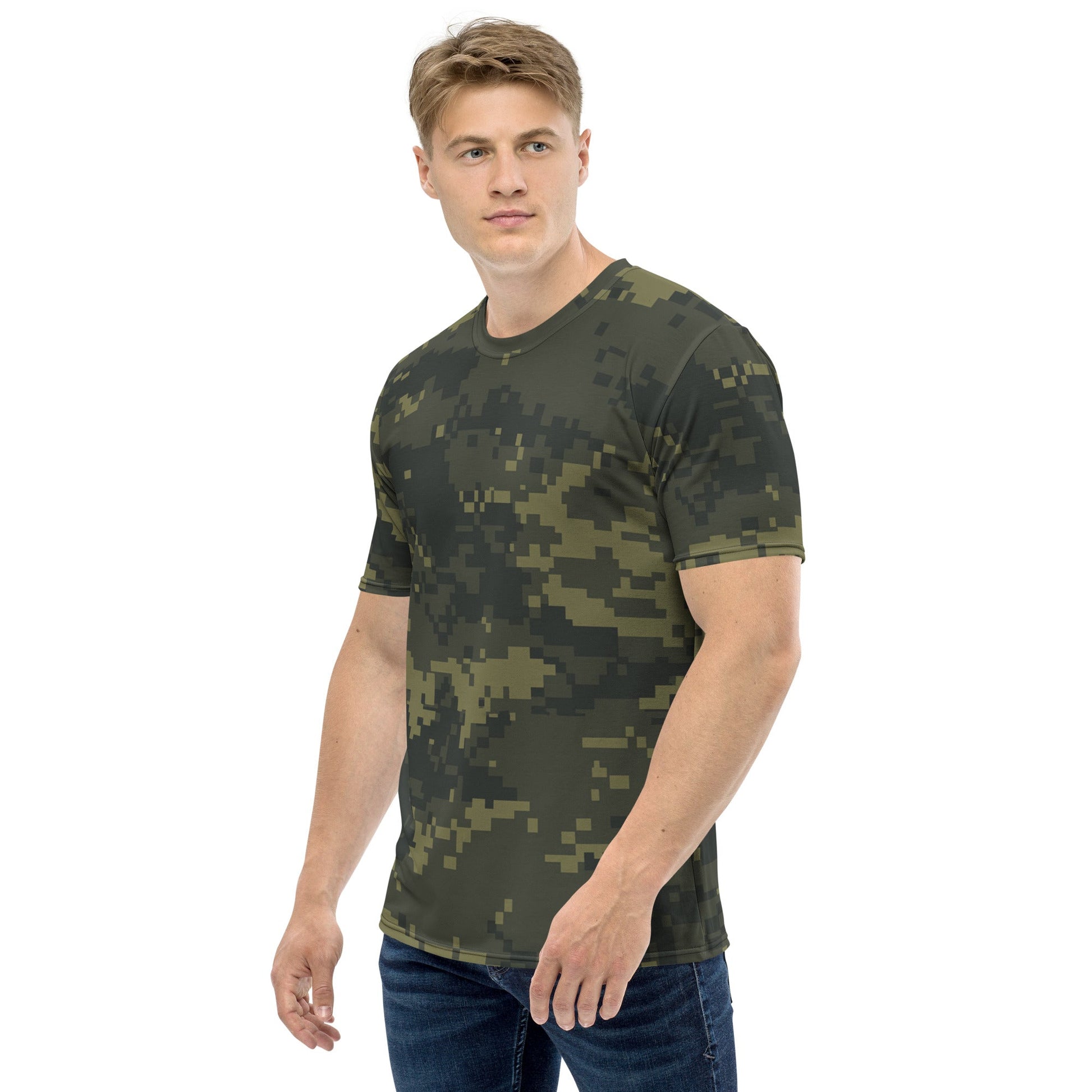 Digital Camo Men's T-shirt Army camouflage Shirt