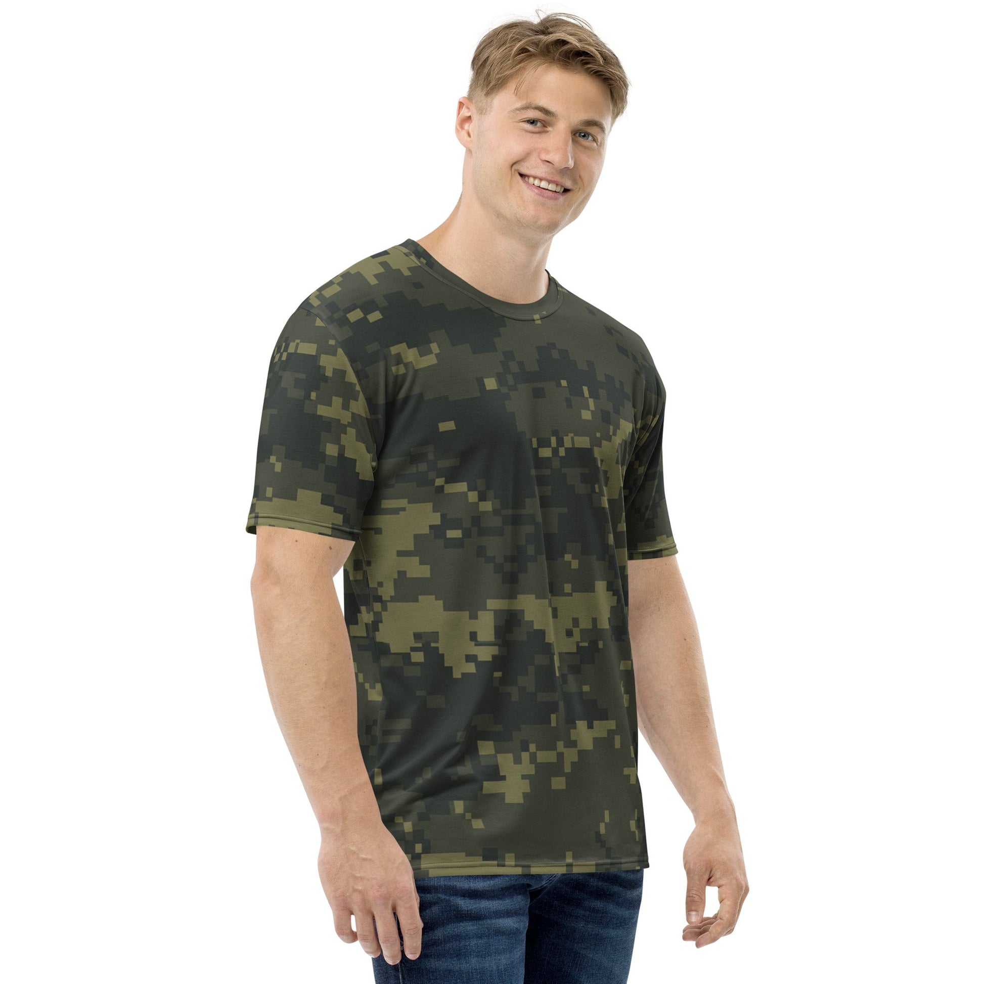 Digital Camo Men's T-shirt Army camouflage Shirt