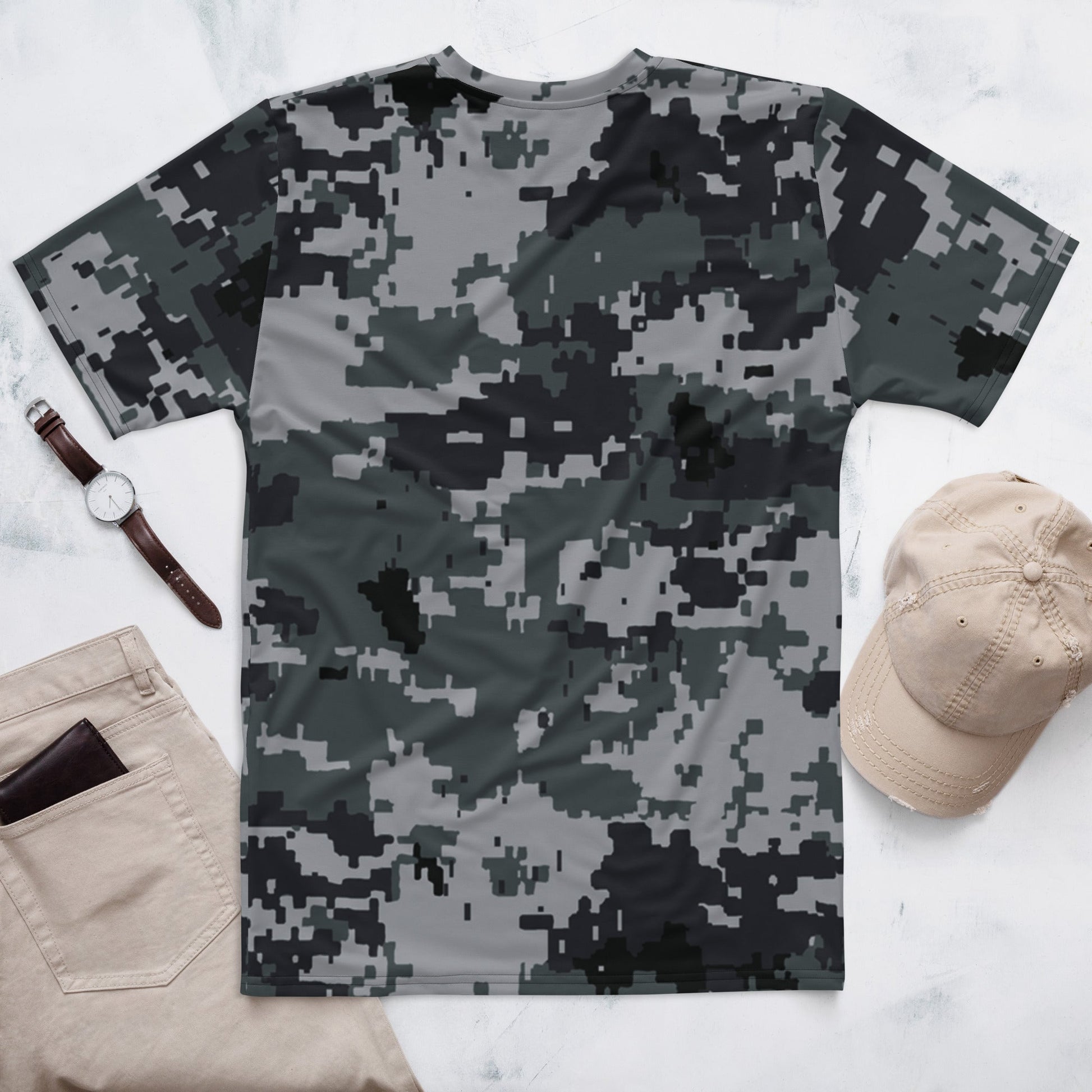 Digital Camo Military Army camouflage Men's T-shirt